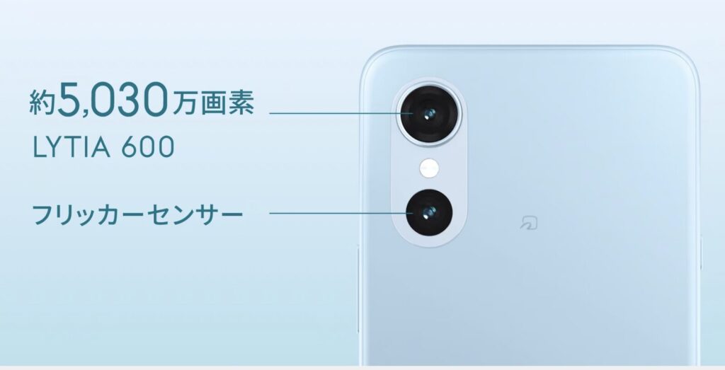 ワンランク上のモデルで採用されるソニーの高画質センサ LYTIA 600 を採用